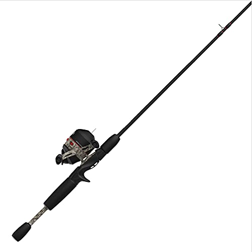 2-Piece Fiberglass Fishing Rod and Spincast Reel Combo U412