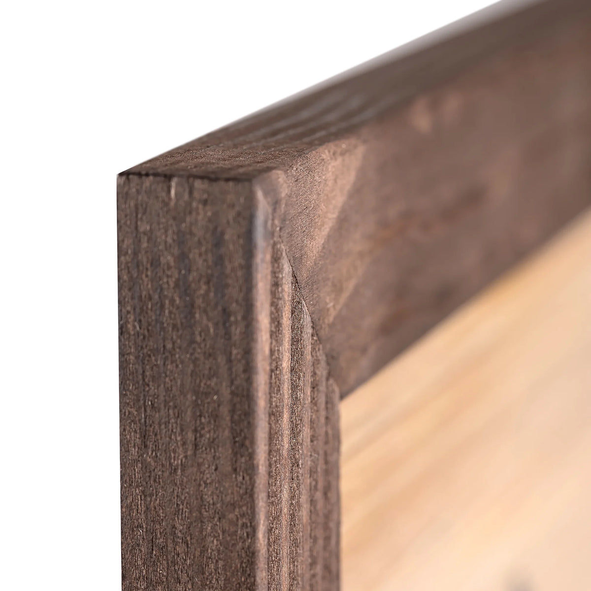 Rustic Wooden Picture Frames 8x10 Brown Wenge Set of 2 I198121