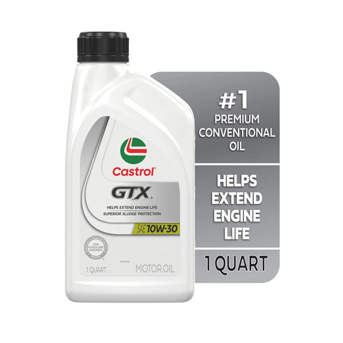 10W-30 Conventional Motor Oil, 1 Quart Q352219