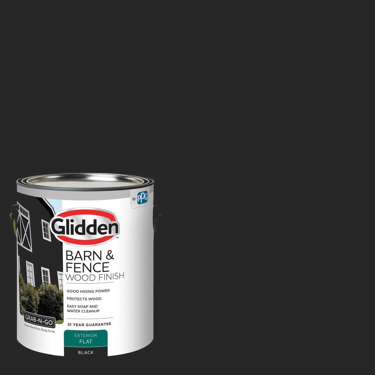 White Flat Exterior Wood Paint 1 Gallon W620