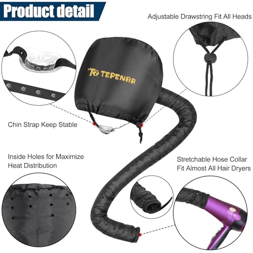 Hooded Hair Dryer Attachment Y6026