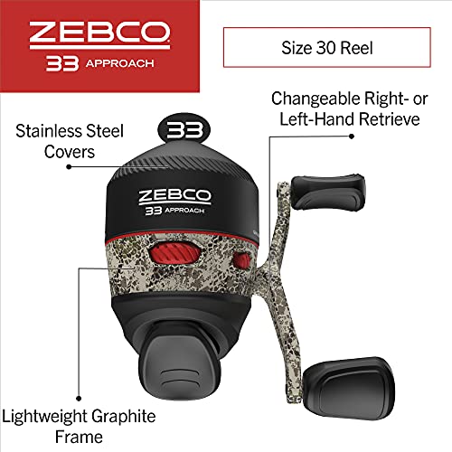 2-Piece Fiberglass Fishing Rod and Spincast Reel Combo U412
