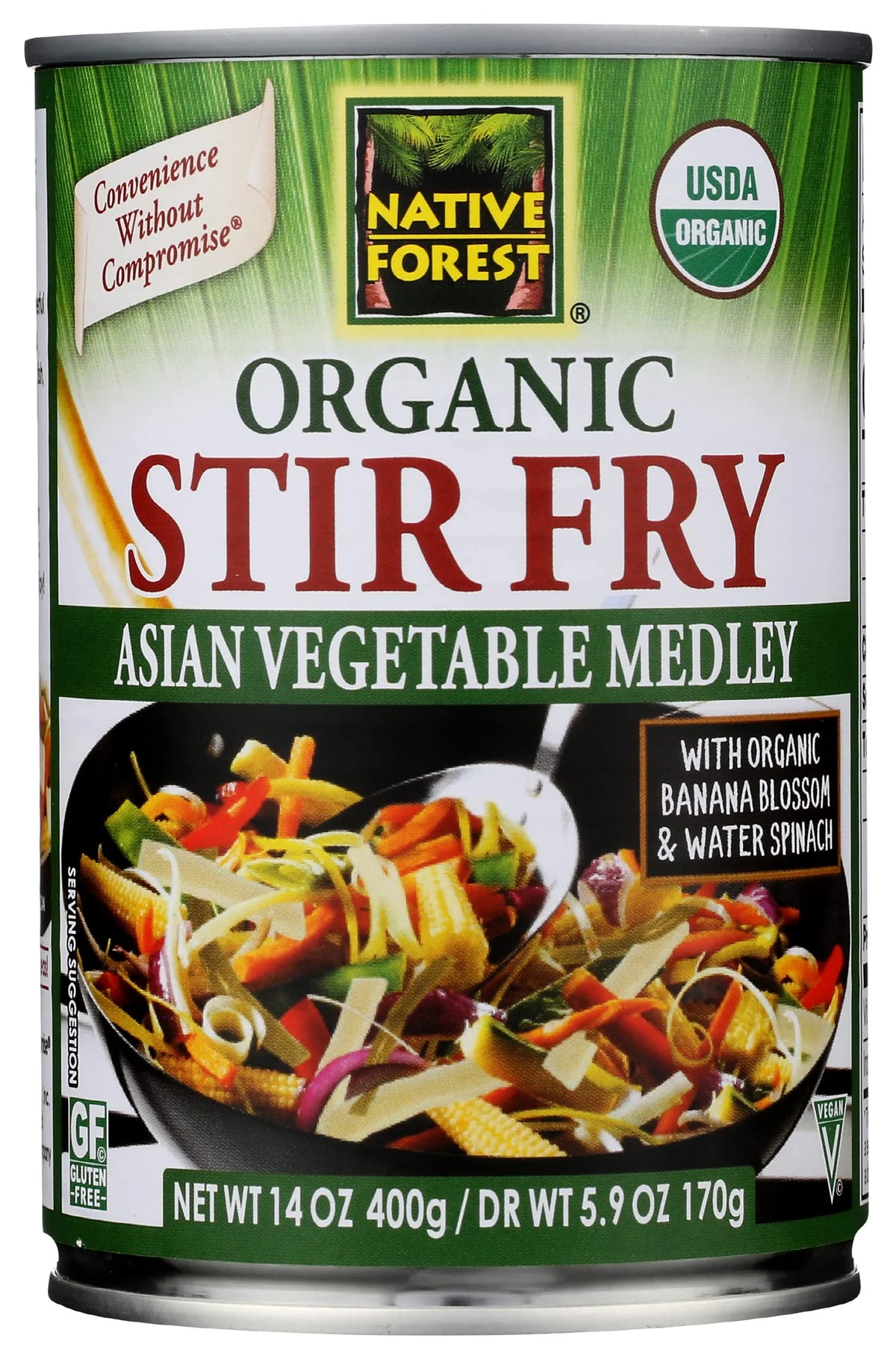 Organic Asian Vegetable Medley 14 Oz (Pack of 6) X5422