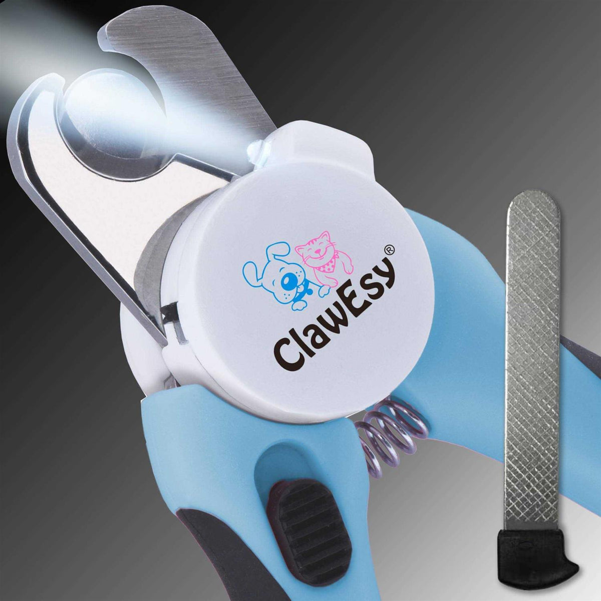 LED Dog Nail Clipper with Safety Guard G574