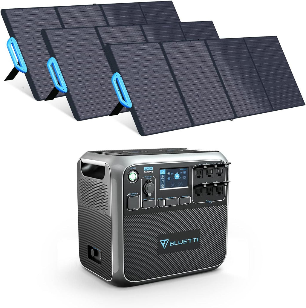 Portable Power Station 2000Wh LiFePO4 Battery Backup I8027