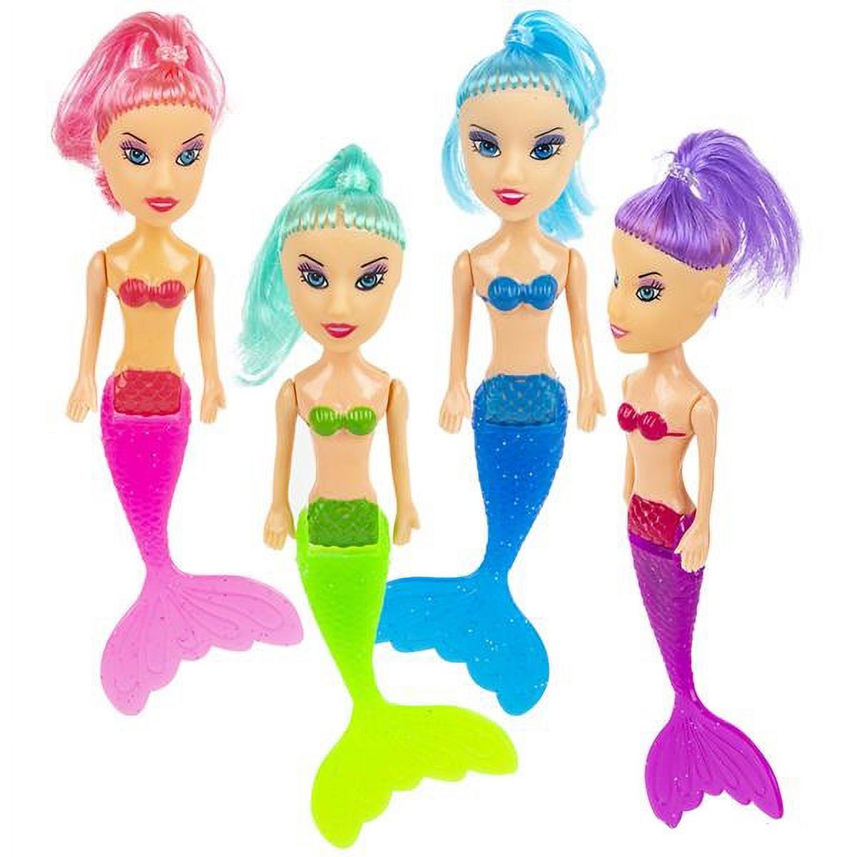 12 Pc Mermaid Dolls P4592
