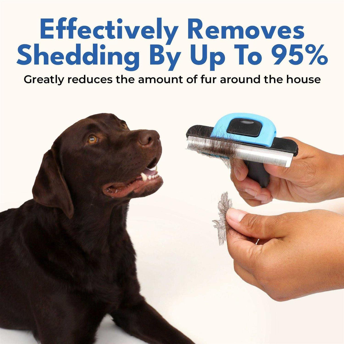 Deshedding Brush for Short Haired Dogs & Cats C55262