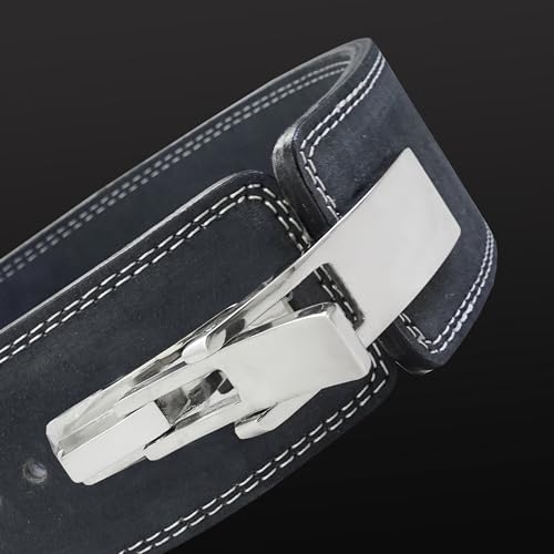 10mm Thick 4" Wide Leather Weightlifting Belt Y636557