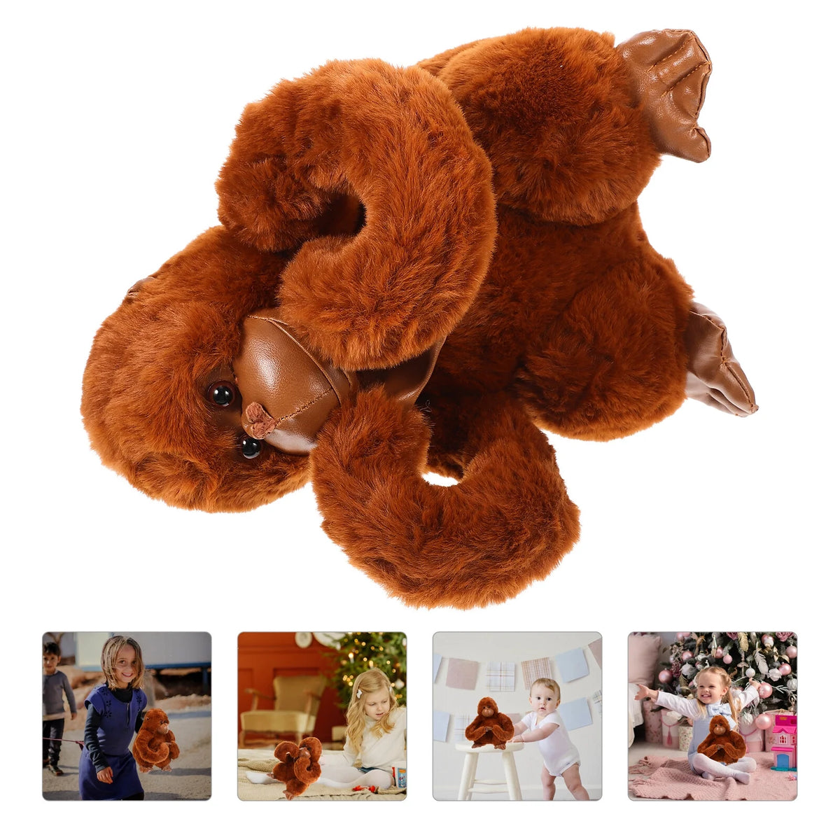 Large Plush Gorilla Stuffed Doll W60288