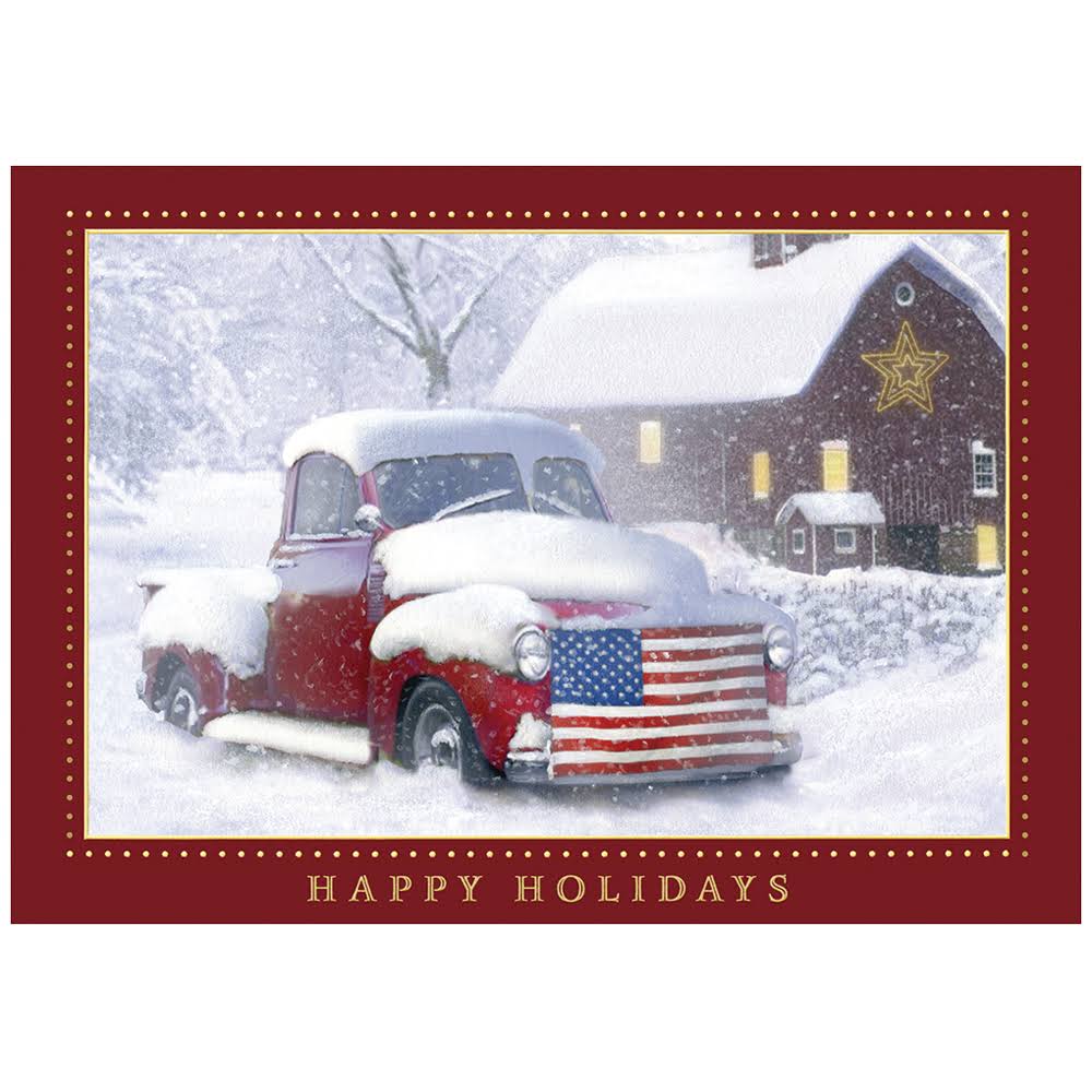 25/Pack Blank Christmas Cards T437489