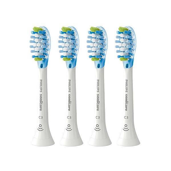 White Replacement Toothbrush Head 4 Pack U28874