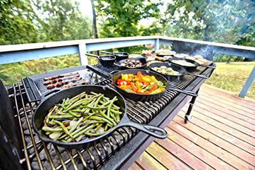 12 Inch Seasoned Cast Iron Skillet with Assist Handle L32280