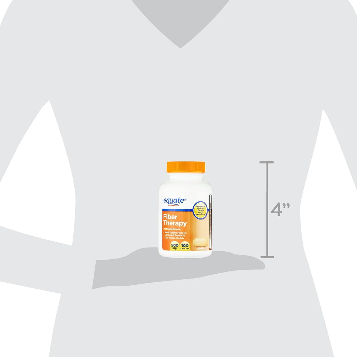 Methylcellulose 500mg, 100ct (Pack of 1) X143981