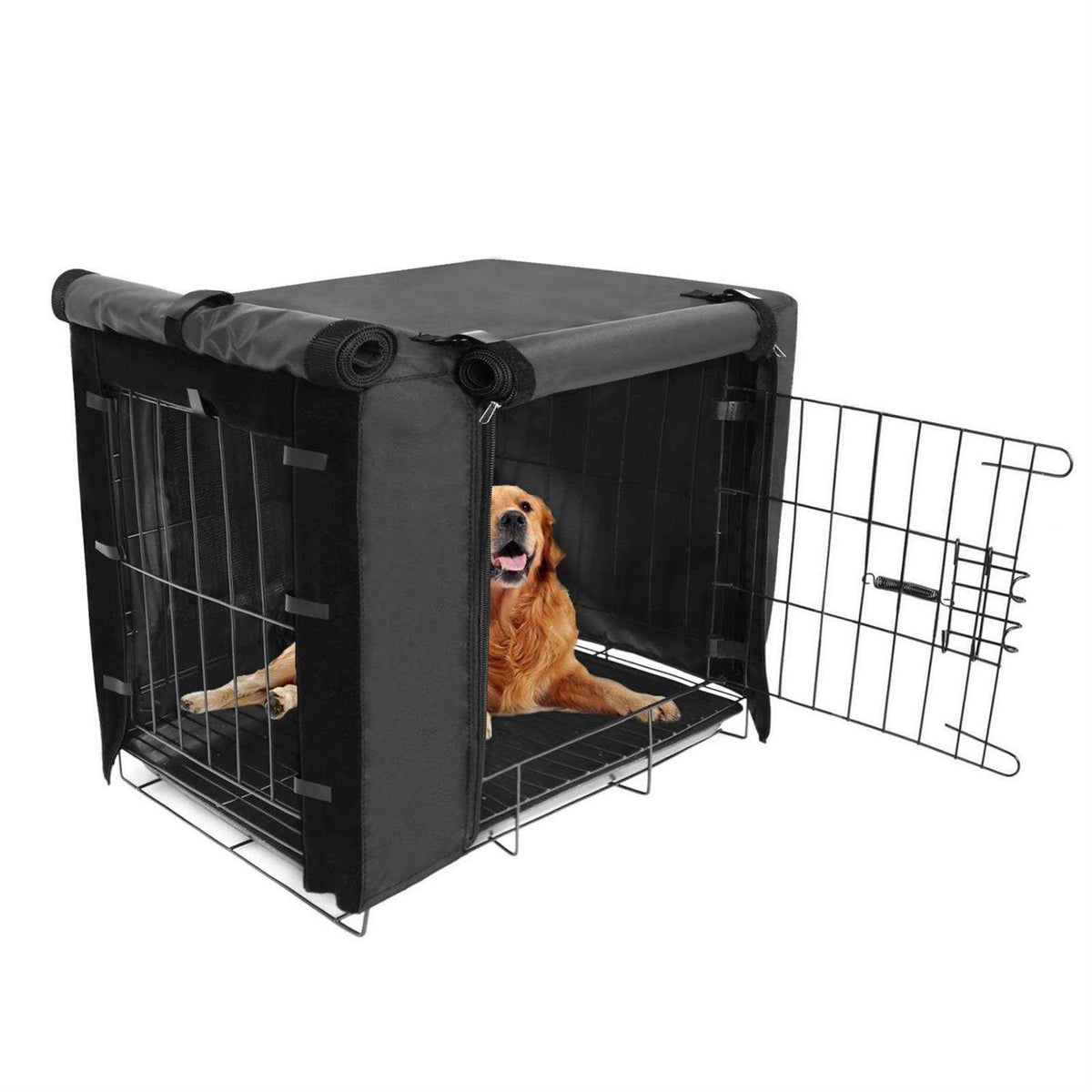 Dog Crate Cover Double Door 36 42 48 inches E795316