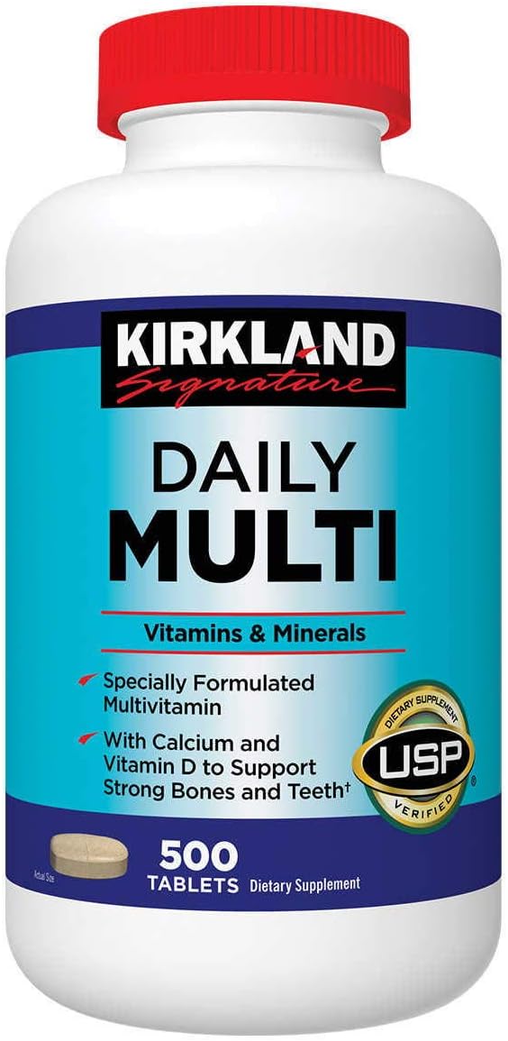 500-Count Daily Multi Vitamins & Minerals Tablets V490359