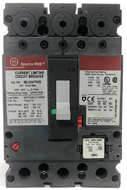 100A 2 Pole Plug Circuit Breaker I189654