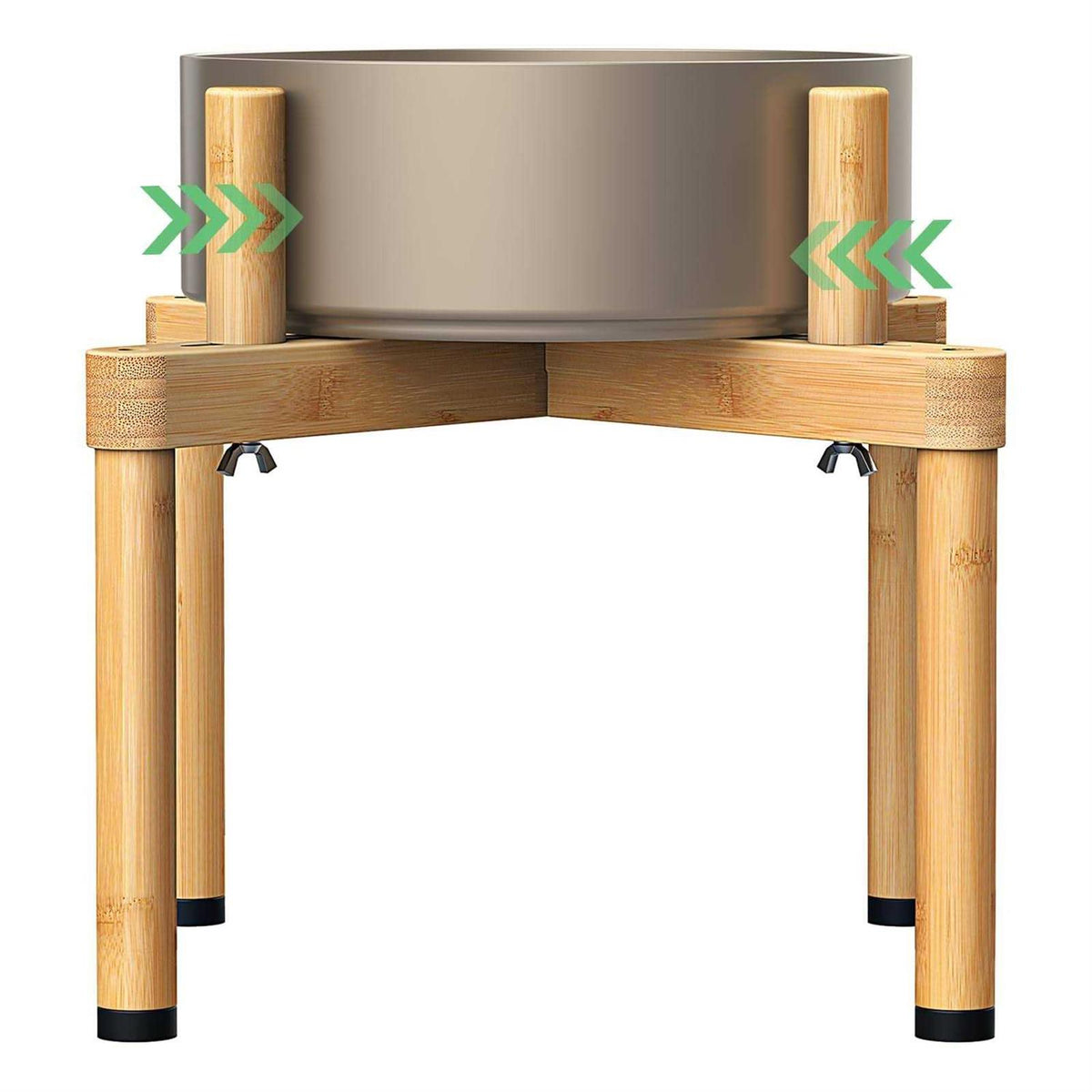 Adjustable Elevated Dog Bowl Stand C51041