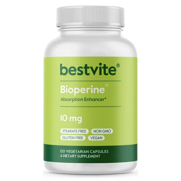10mg Bioperine Vegetarian Capsules B8956