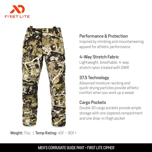 Lightweight Stretch Camo Hunting Pants E68253