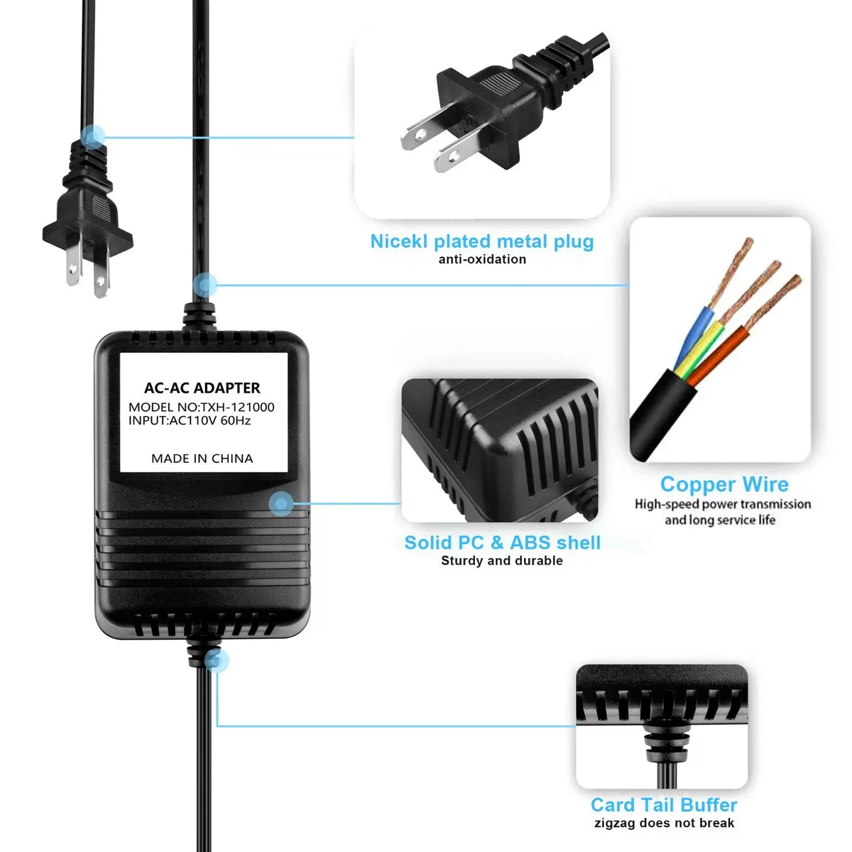 2A AC Adapter Charger I95354