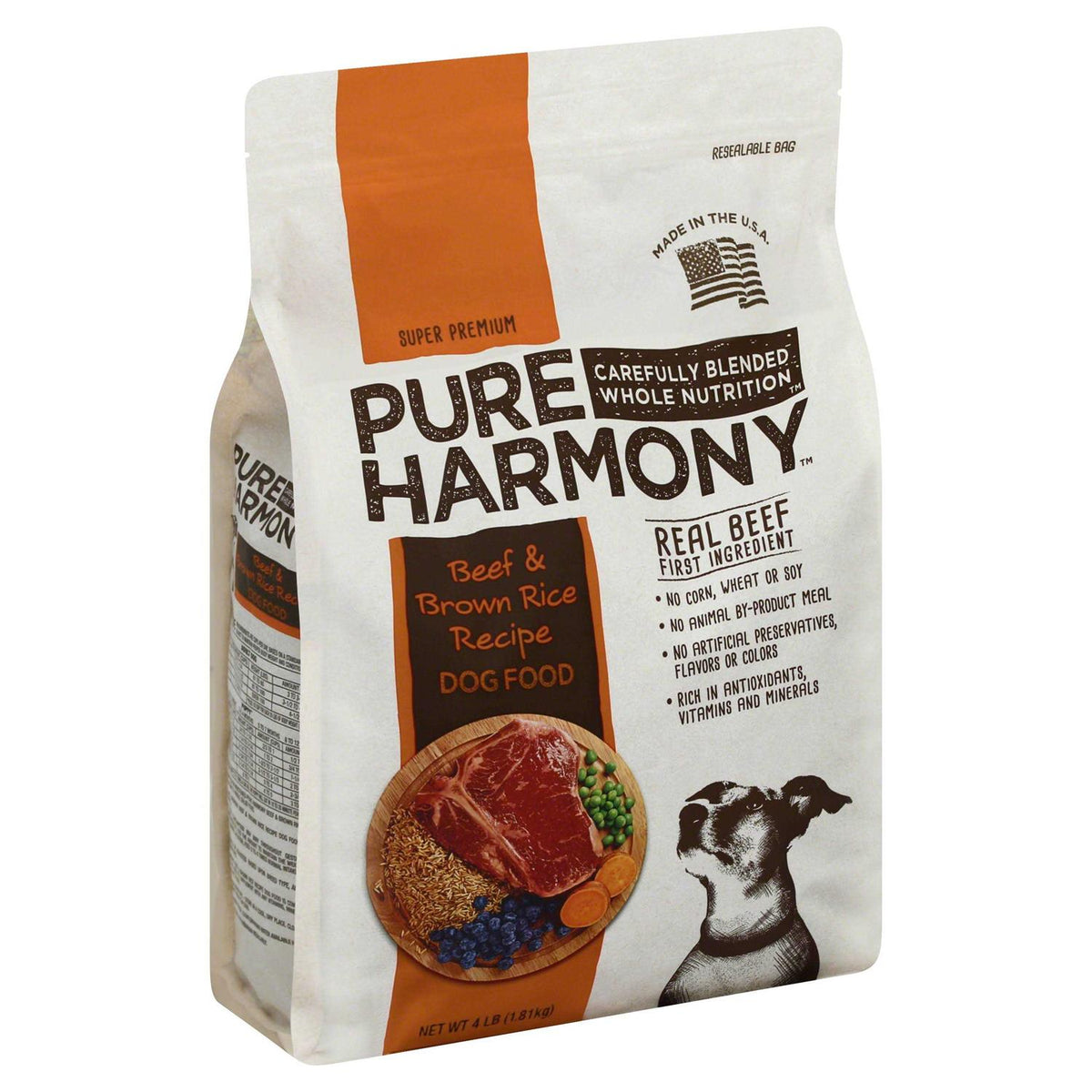 Beef & Brown Rice Recipe Dog Food C64898