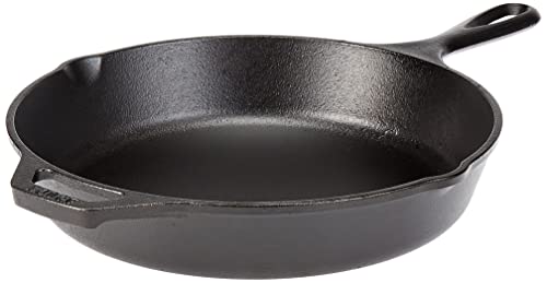 12 Inch Seasoned Cast Iron Skillet with Assist Handle L32280