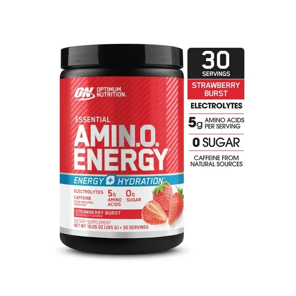 Amino Energy Plus Electrolytes Strawberry Burst 30 Servings J35384