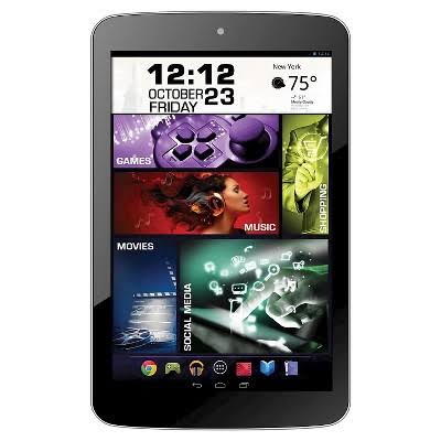 8x22 IPS Tablet Quad Core 16GB with Purse Case Purple E100