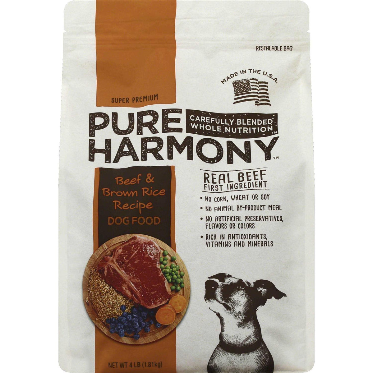 Beef & Brown Rice Recipe Dog Food C64898