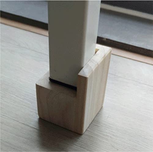 Set of 4 Solid Wood Bed Risers 3.15 Inches P247