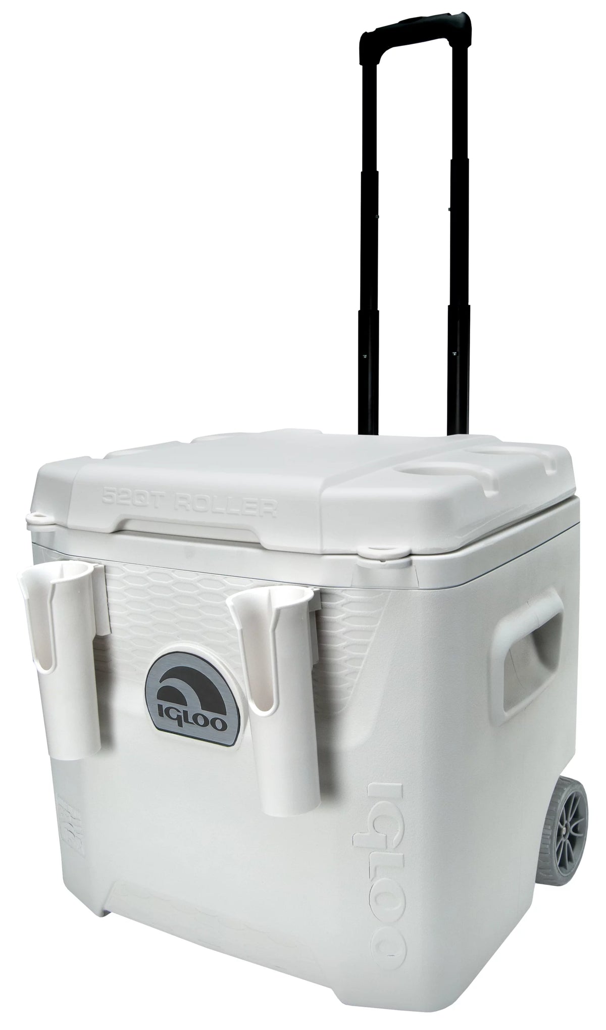 White 52 QT Wheeled Marine Ice Chest Cooler K8812