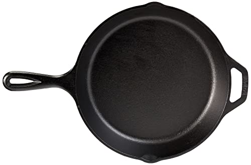 12 Inch Seasoned Cast Iron Skillet with Assist Handle L32280