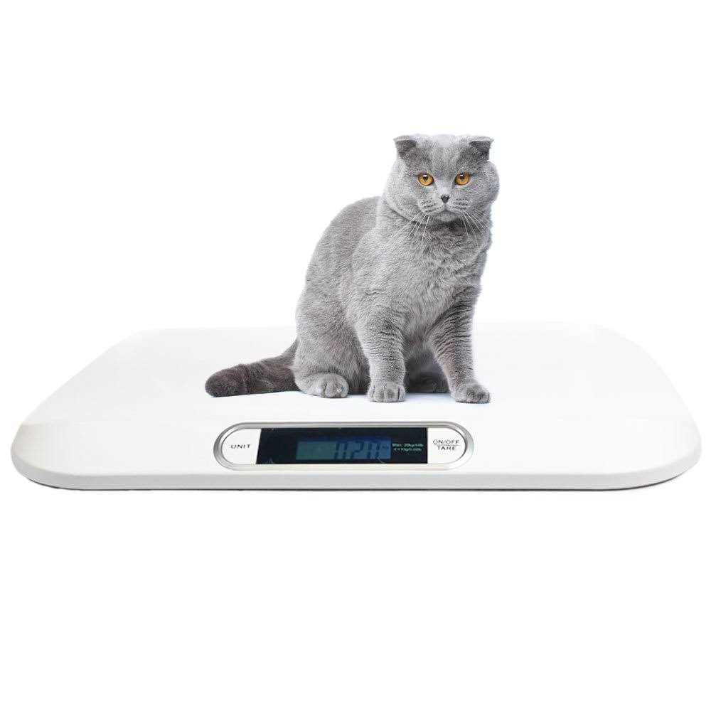 Digital Portable Pet Scale 44 lb x 0.22 lb W343444
