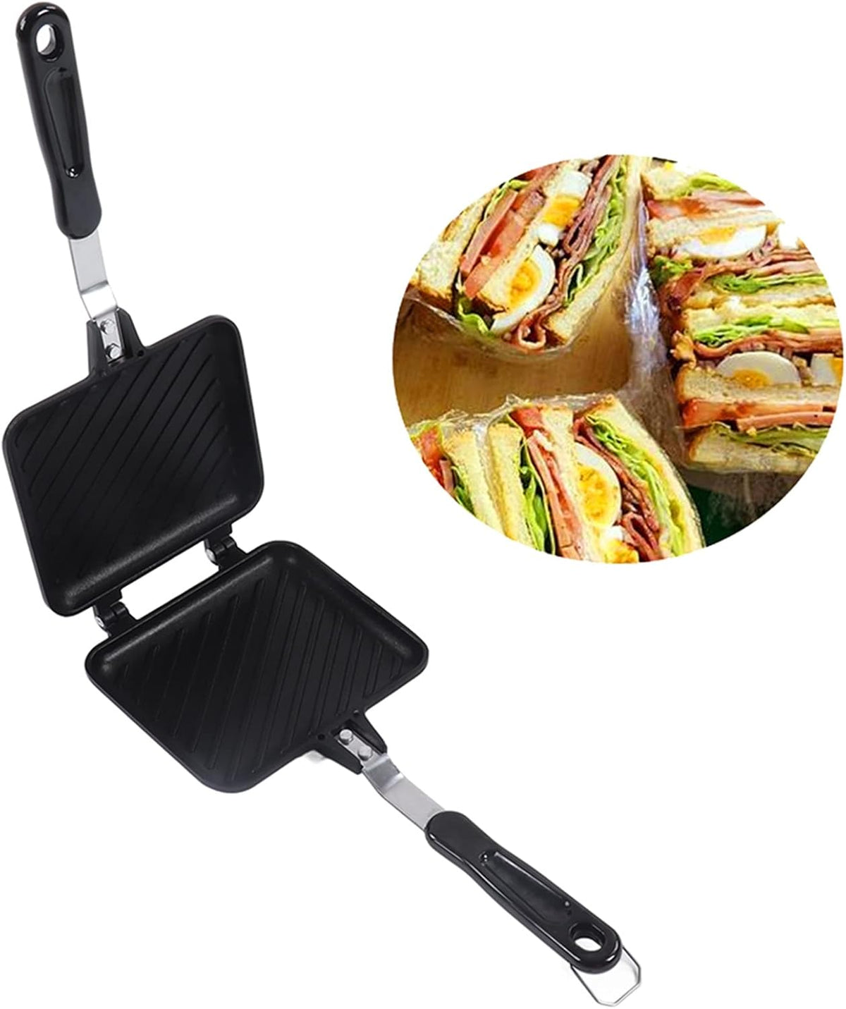 Double Sided Nonstick Panini Maker T97056