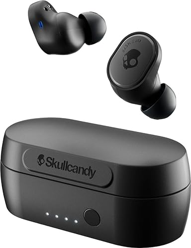 True Black True Wireless Earbuds with Charging Case T604