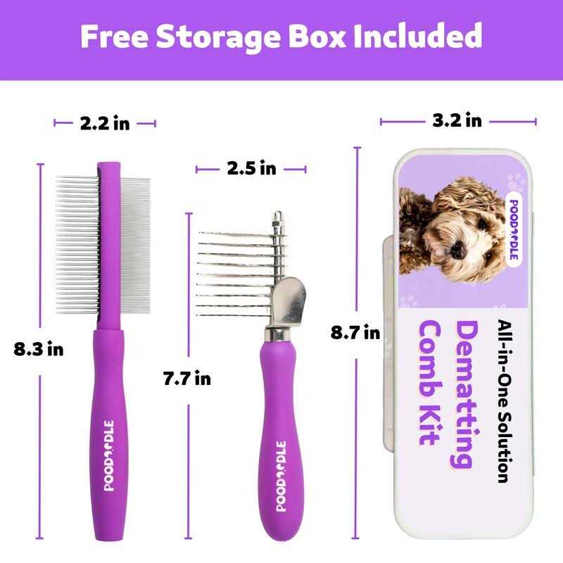 Dematting Comb Kit for Dogs & Cats O858