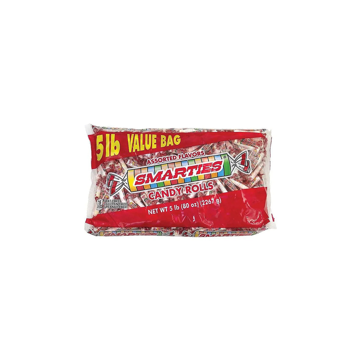 Smarties Wrapped Candies 5-Lb Box N153596
