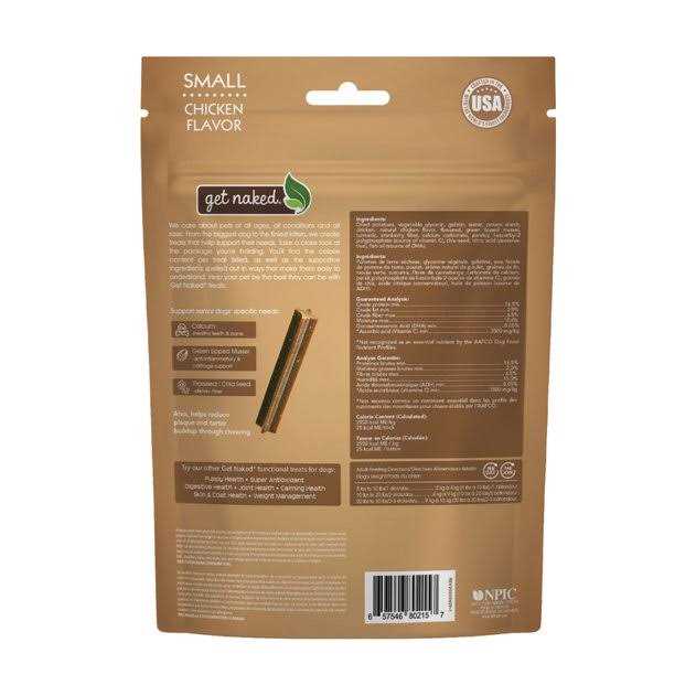Chicken Flavor Grain-Free Dental Sticks Dog Treats H5633