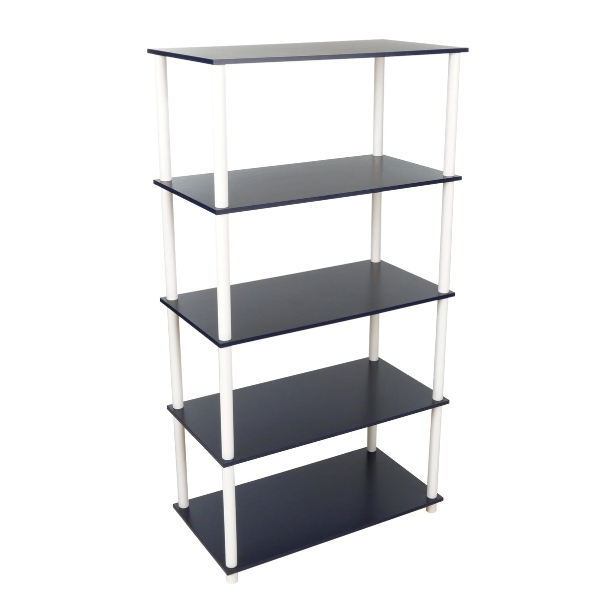 White 5-Shelf Storage Bookcase Z565386