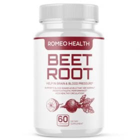 Beet Root Capsules 1300mg Organic Beetroot Powder Extract 60CT B3299