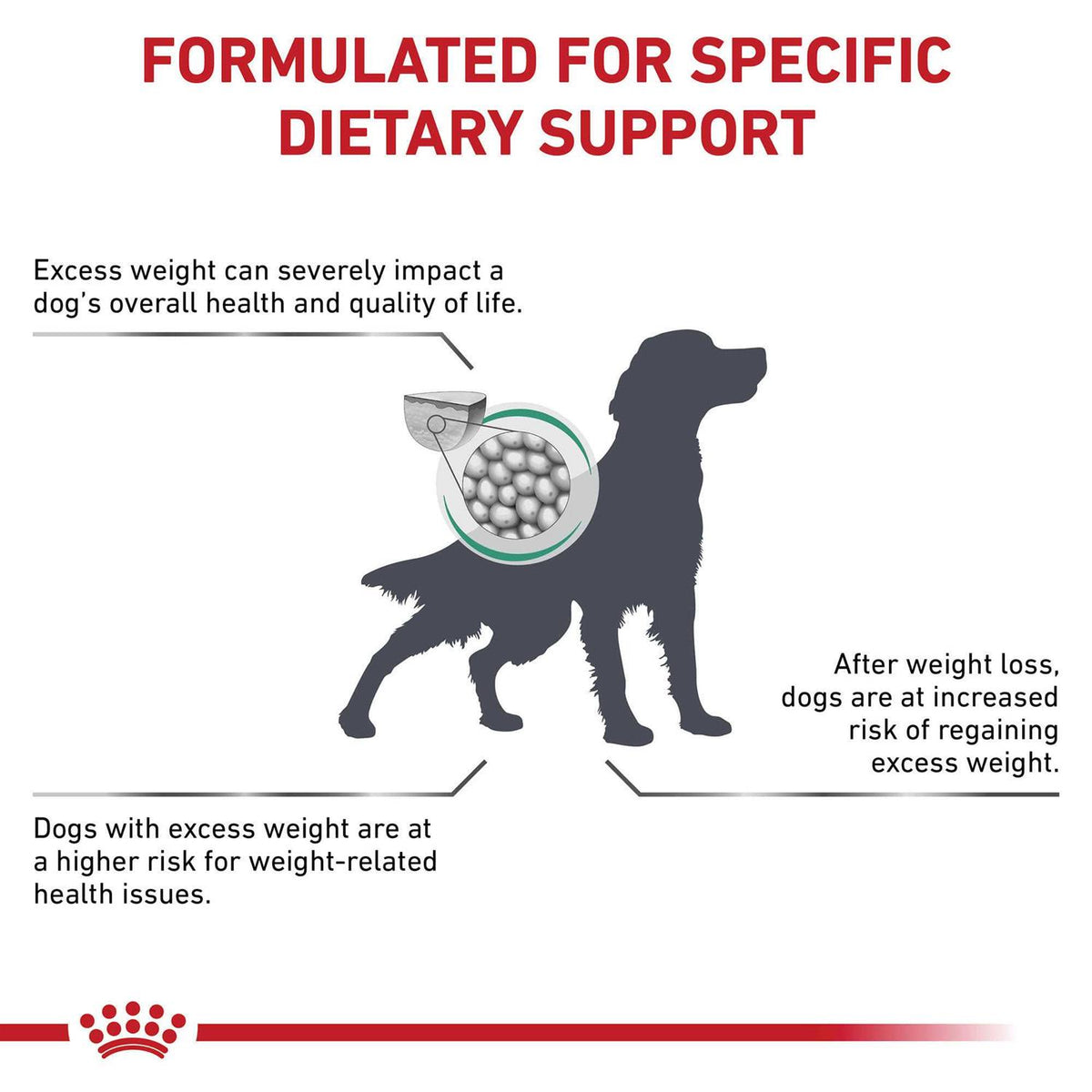 Veterinary Diet Satiety Support Dry Dog Food Q4046