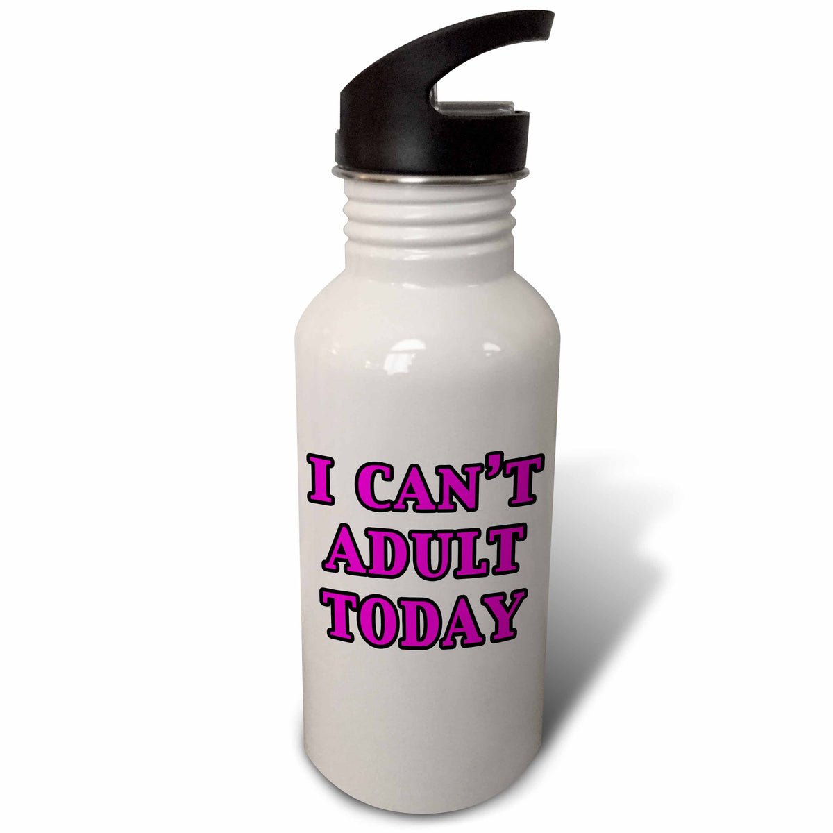 Pink 21 oz Sports Water Bottle O915