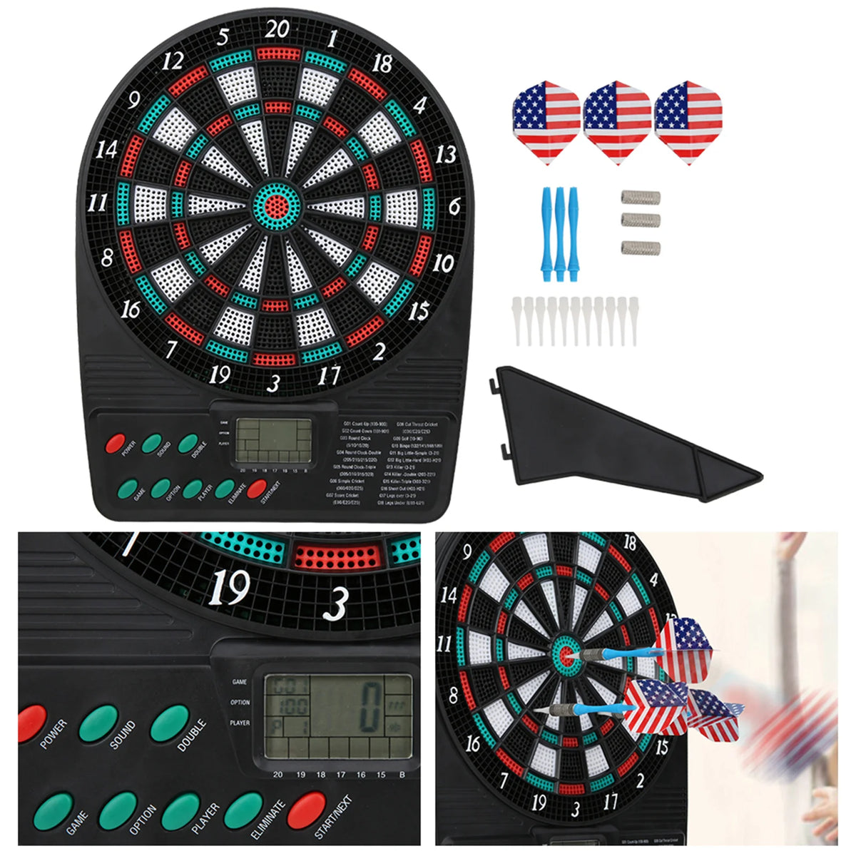 Electronic Soft Dart Board Set Z502