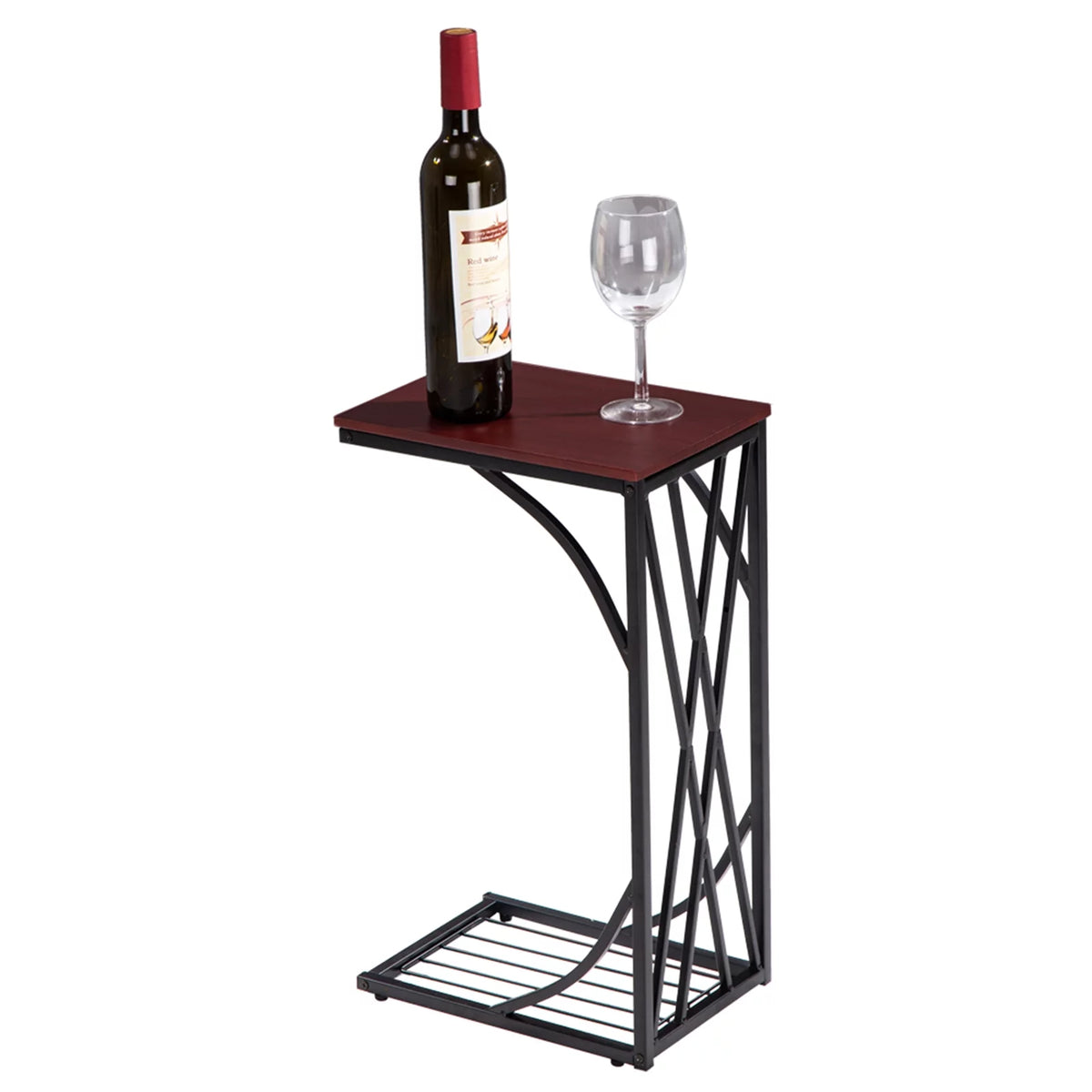 Brown C-Type Sofa Table S723762