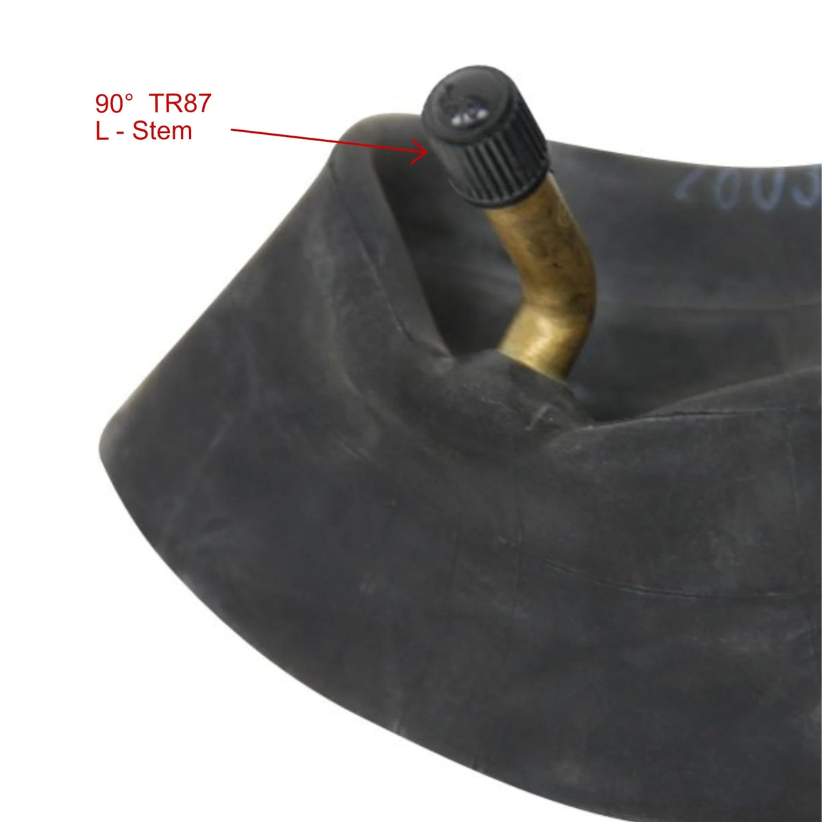 2 Tire Inner Tubes 13x5x6 13x6.5x6 TR87 90° Bent Valve X229